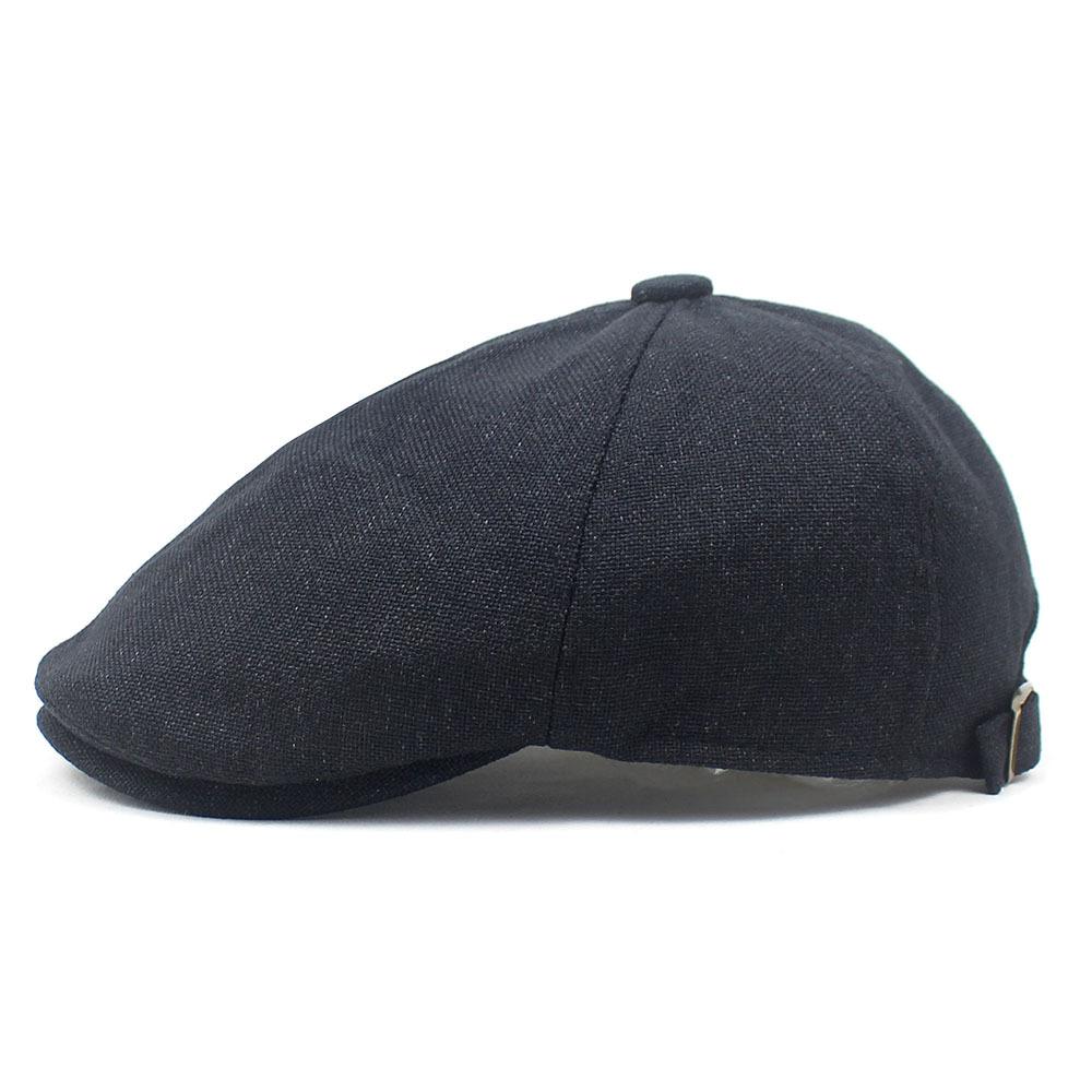 Pánský retro klobouk bavlněný a lněný klobouk jarní a podzimní baret cestovní horolezecký klobouk nový klobouk