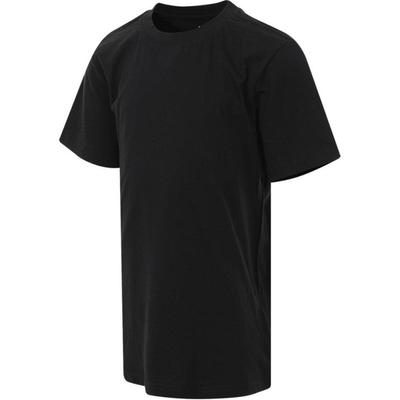 Απλό Καθημερινό Μονόχρωμο Κοντομάνικο T-Shirt Παιδικά Τοπ Μαύρο 82311ST371-023