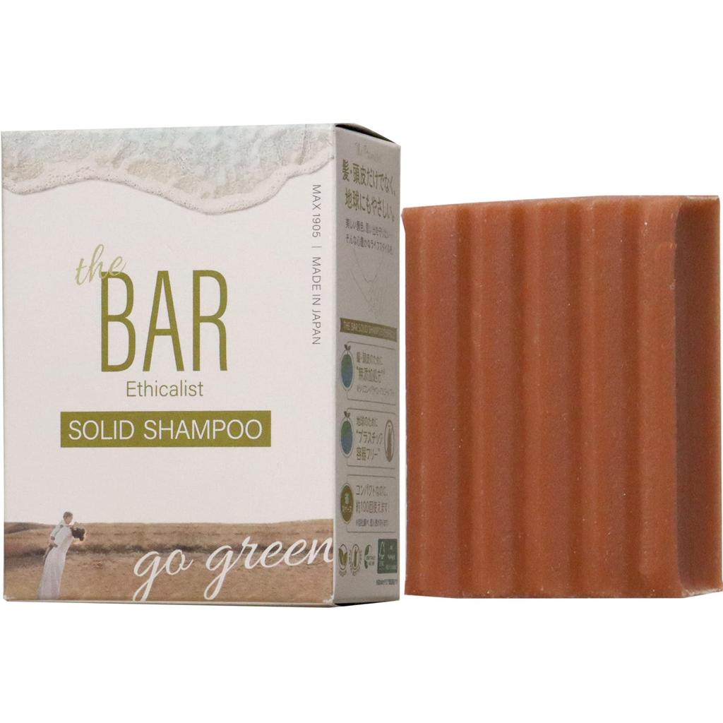 TheBAR Solid Functional Highly Organic Solid Shampoo Floral Pure Bouquet Made in Japan Shampoo, Mild, Foaming, Ingredients, Concentrated, Bar, Scent,