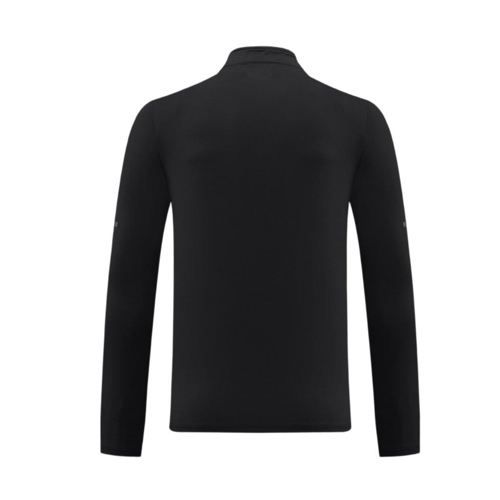Herren Fitness Sport Schnelltrocknend Halb Reißverschluss Selbstkultivierung Pullover Lange Ärmel Kapuzenpullover
