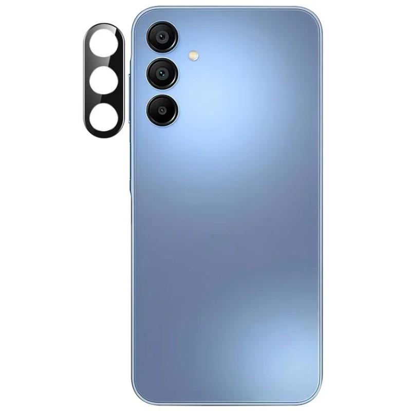 

For Samsung Galaxy A16 4G/Galaxy A16 5G Camera Lens Protector WANLONFENG HD Full Black Silk Printed Lens Film Black