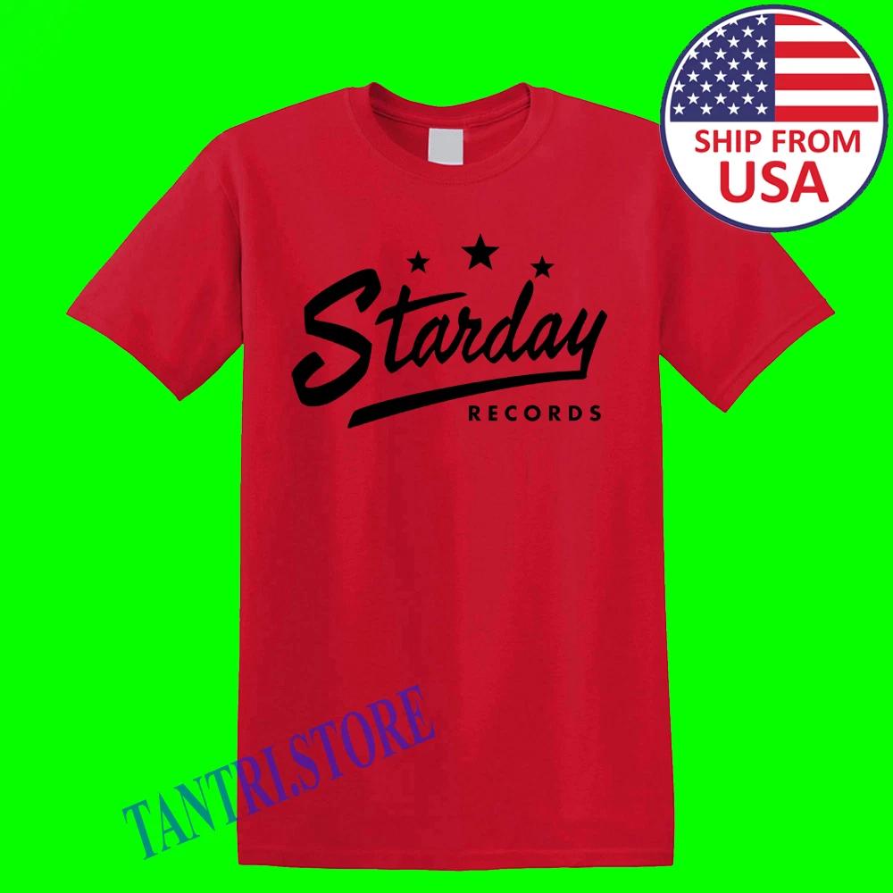 Starday Records Men s Red Size S to 3XL 3XL