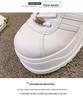 Autumn Women's Plus Size Sneakers: Thick Sole, Korean Style, Height-Boosting Casual Shoes