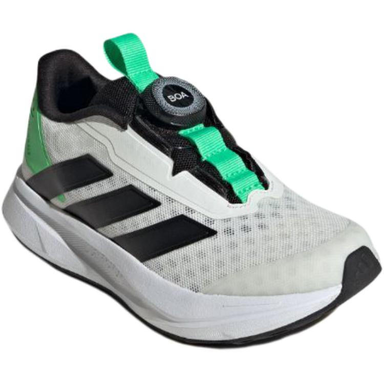 Adidas Duramo Sl 2.0 Boa Soft Comfortable Non-Slip Wear-Resistant Low-Top Running Shoes Kids Sneakers White Black JQ6743