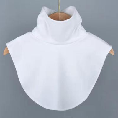 Cuello de tortuga musulmán Cuello falso Jersey para mujer Cubrecuello Hijab Gorro interior musulmán Turbante Islam Cuello de Dickey de Modal