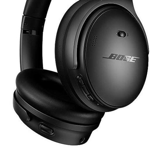 Bose QuietComfort SC Headphones Completely Wireless Noise Cancelling Bluetooth Connection Microphone Up 24 Hours Playback Fast Charging Black