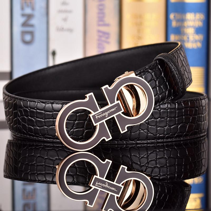 Salvatore Ferragamo Herrebelte Luksusmerke Designerbelte Dress Jeans Formell Merke