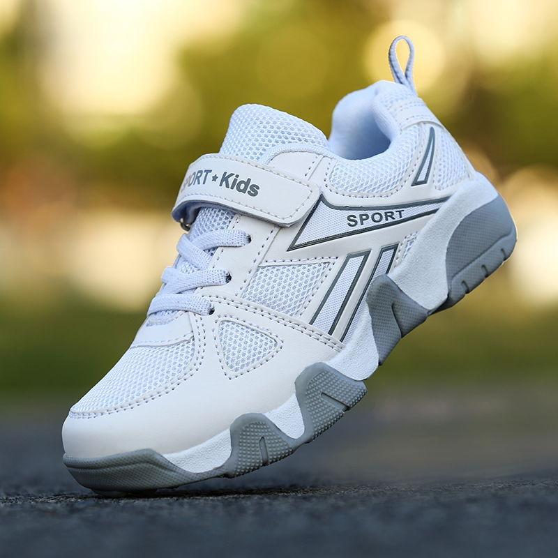 Shoes Children's Shoes Boys' Sneakers Leather Mesh Boys' Shoes Middle and Older Children's Students Casual Shoes Shoes