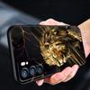 Cross Pattern Bicolor Lion Phone Case For Oppo A17 A31 A54 A57 A78 A79 A98 Find X5 X6 Reno 6 7 8 10 11 12 13 F Pro 5G Soft TPU