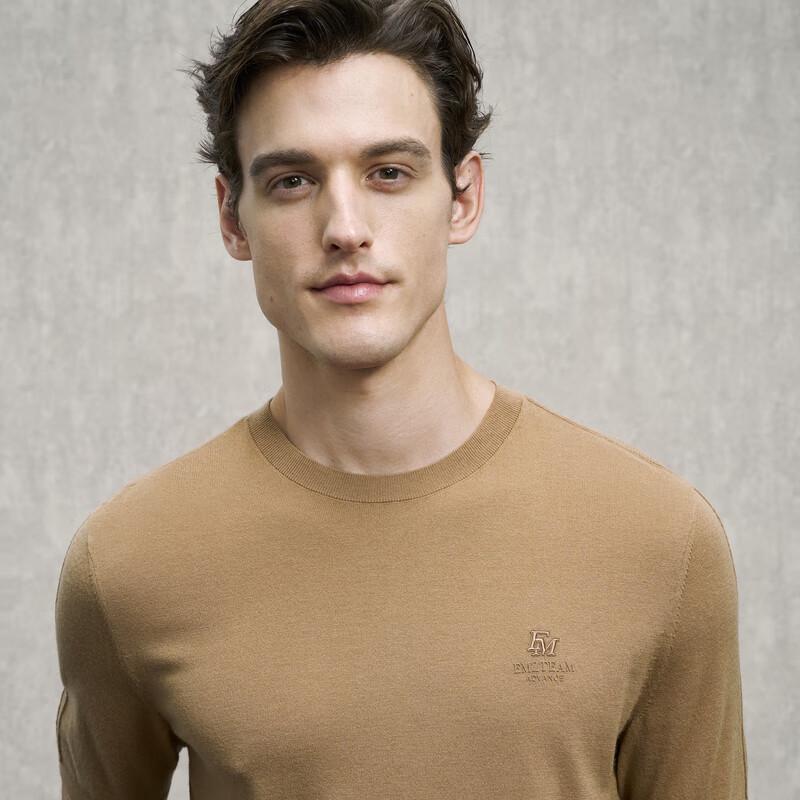 

Мужская футболка с коротким рукавом EMZ Erdos из смесовой шерсти XL