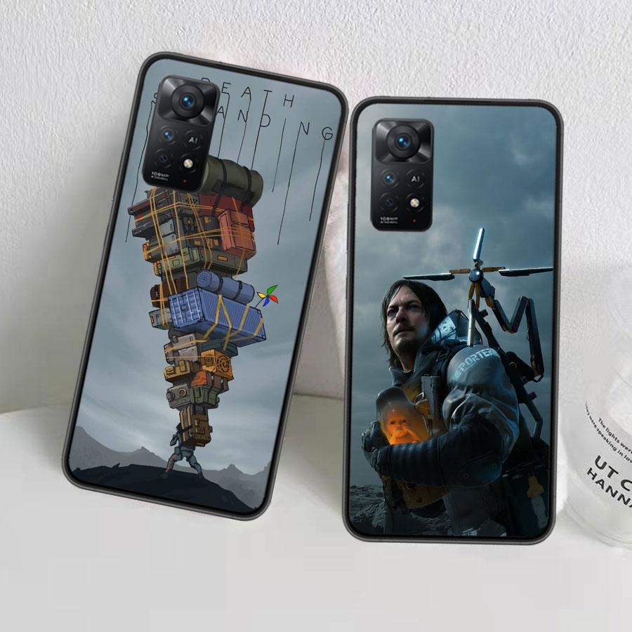 Game Death Stranding Phone Case For Redmi 14C 12 12C Note 14S 13 14 Pro Plus K80 Pro 10 10A 10C 9 9A 9C 9T 8 8A TPU Clear Cover