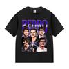 Actor Pedro Pascal Movie Graphic T Shirt Unisex's Retro High Quality Fashion Clothing T-shirts Unisex Cotton Oversized T-shirt Tops