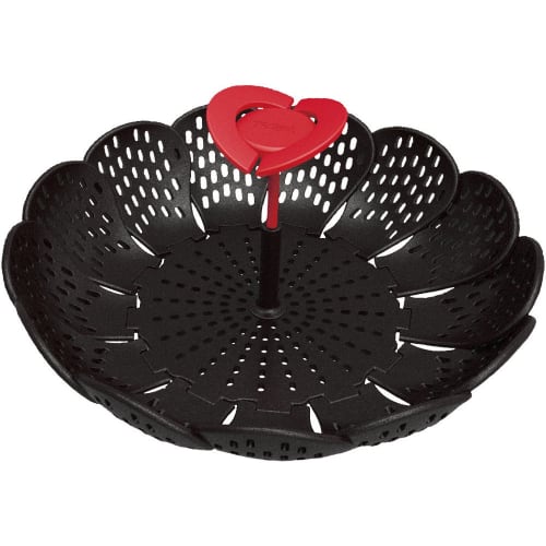 T-fal Ingenio Steam Basket, a free-size steamer/seiro (bamboo steamer), compact, and dishwasher-safe (K21430)