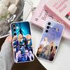 Fashion Ava Max Clear Mobile Phone Case for Samsung Galaxy S25 S24 S23 S22 S21Plus FE Ultra Colorful Cover