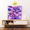 Kpop Demon Hunters Customize Your Name Diamond Painting Round Diamond Rhinestones Mosaic Diamond Embroidery Wall Paintings Rhinestones Gift Frameless