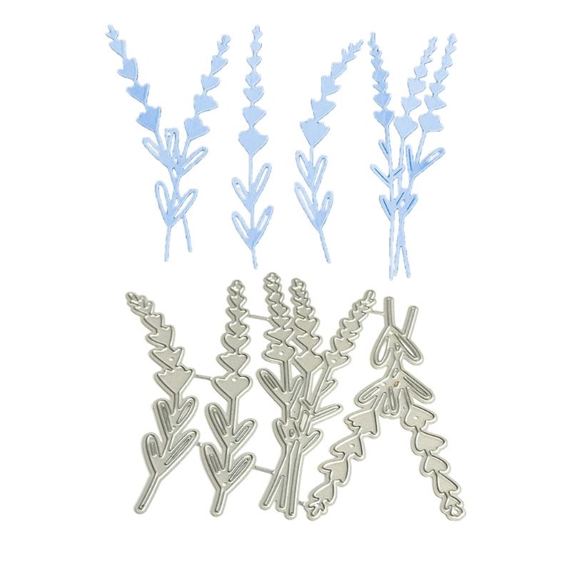 Blätter Zweig Stanzformen Metall Stanzformen Prägeschablonen Schnitte Schablonen für Scrapbooking Kartenherstellung Dekoration