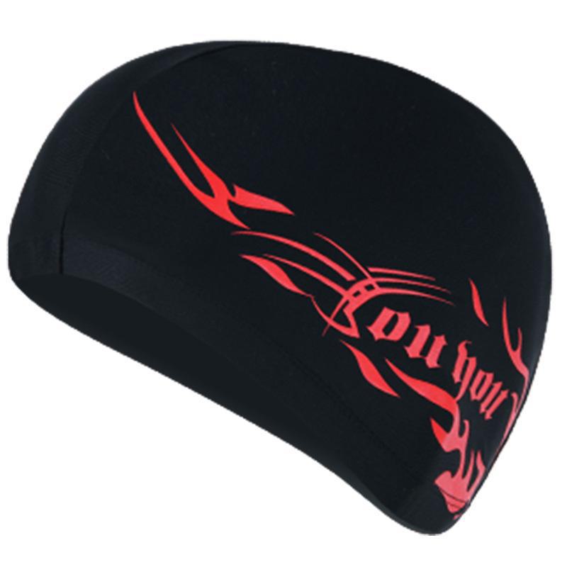 Youyou Men's Spandex Swimming Cap for Long Hair - Ideal for Pool & Hot Spring