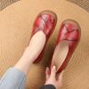 Genuine Leather Women's Retro Slip-on Flats, Soft Sole, Low-Cut, Comfortable Flat Heel Shoes (2025)