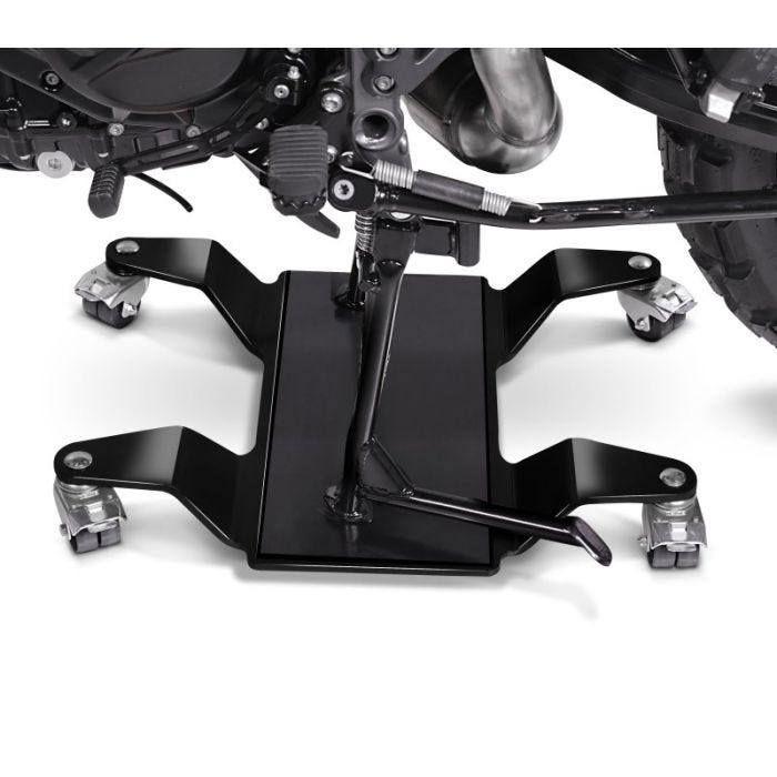 Chariot Mover II - Compatible béquille centrale - Capacité 320 kg - Surface 45x23 cm - Noir