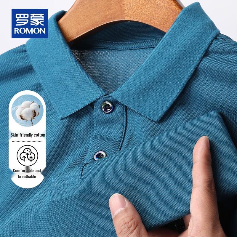ROMON Men's Summer Polo T-Shirt