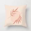 45x45cm New Geometric Abstract Flower Leaf Cushion Cover Desert Sunrise Cactus Pillow  Living Room Sofa Car Home Decoration