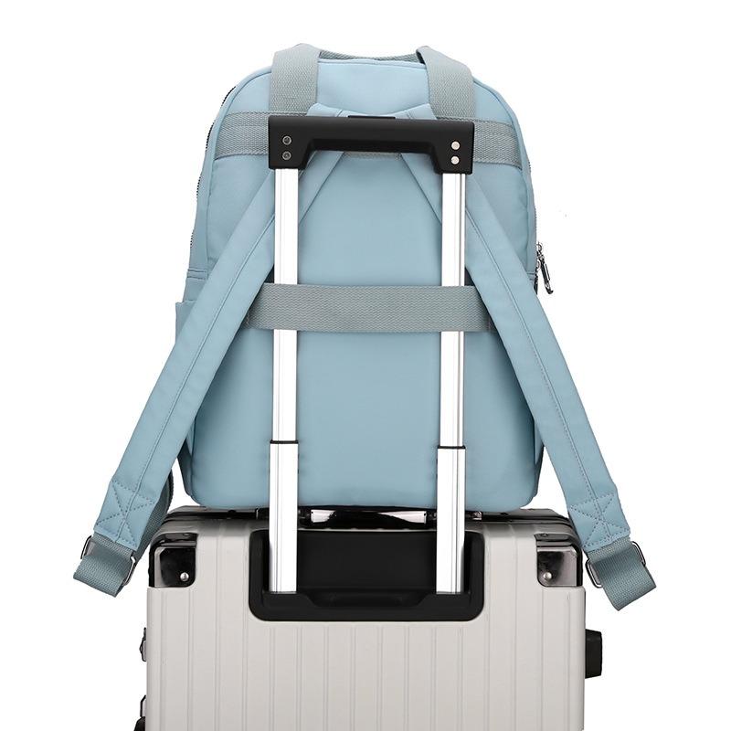 Women's Backpack Autumn Large-capacity Multi-pocket Nylon Cloth Leisure Travel Female College Student Book Backpack Schoolbag