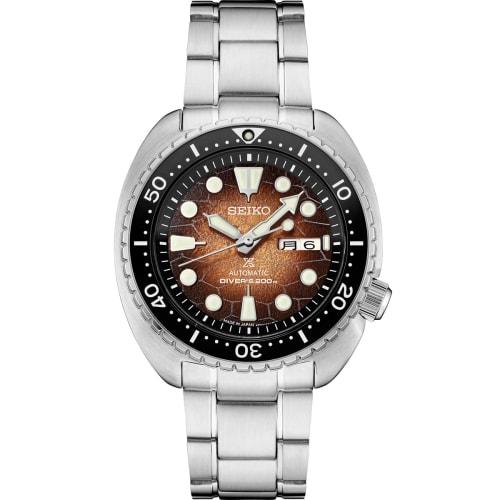 

Seiko PROSPEX U.S. Special Edition Mechanical Automatic Watch, Made in Japan, Turtle Diver s 200m, SRPH55, Men s, Brown, Overseas Model