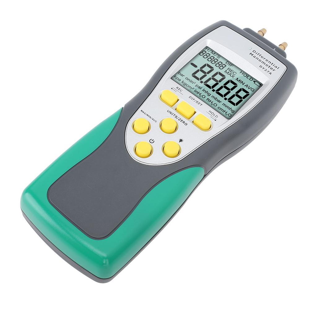 Digital Manometer 2.413bar High Accuracy Sensitive Fast Measurement Gas Pressure Tester for Brake Vacuum Pump Gas