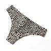 Nahtlose Unterwäsche für Damen Leopard-Slips für Damen Bequeme Intime Lingerie für Frauen Niedrig geschnittene Tanga-Slips Luxuriöse Unterwäsche