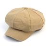 Universal Chemistry Vintage Linen Beige Newsboy Cap