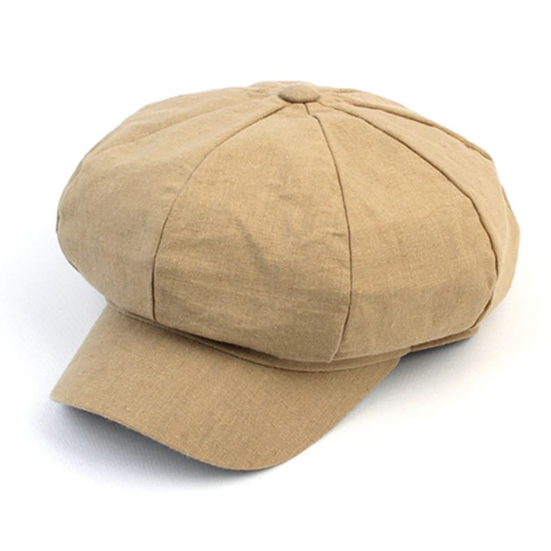 

Universal chemistry Vintage Linen Beige Newsboy Cap FREE