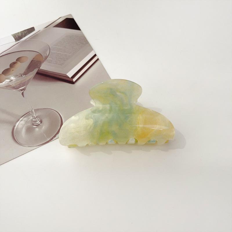Color-changing Hair Clips with A High-end Feel Iridesy Grappling Clips Elegant Updo Shark Clips and Hair Accessories