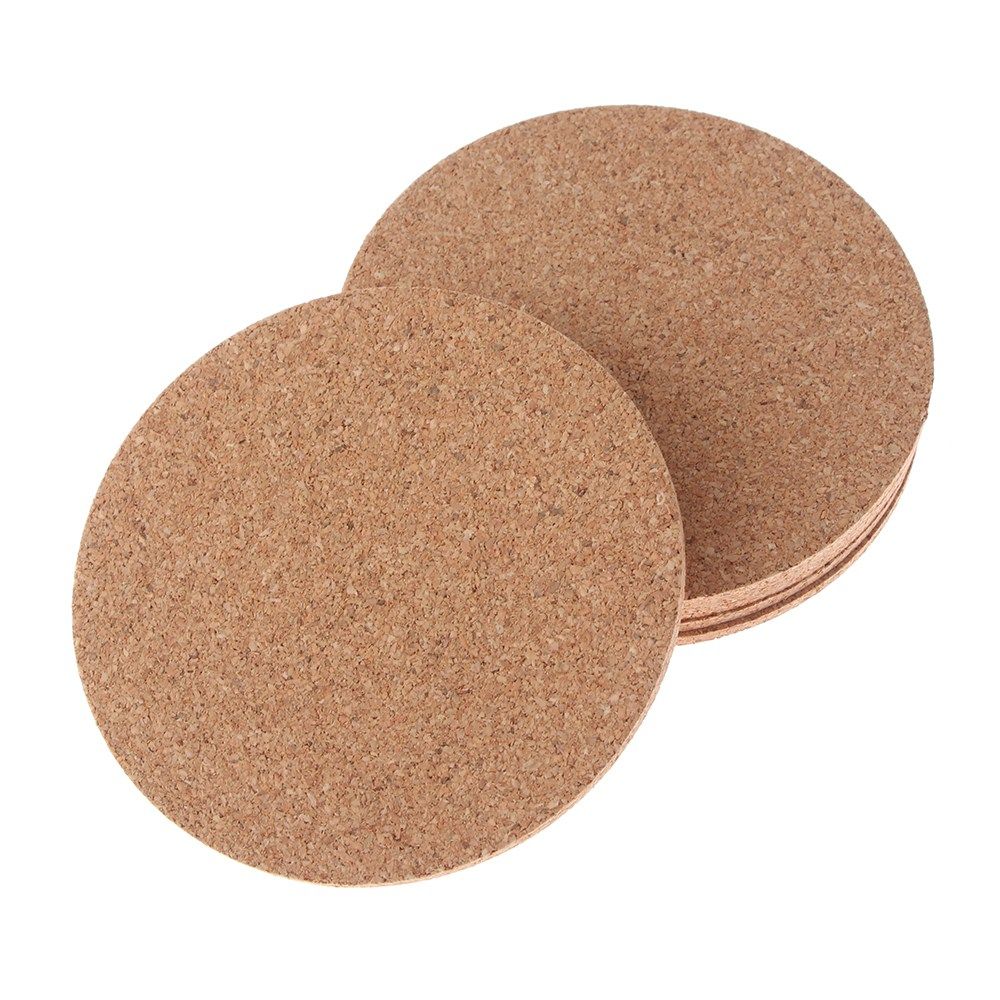 Accessories Absorbent Coaster Mug Non-slip Heat Resisten Drink Coasters Cup Mat Wooden Cup Mat Cup Costers Cup Mat Pad