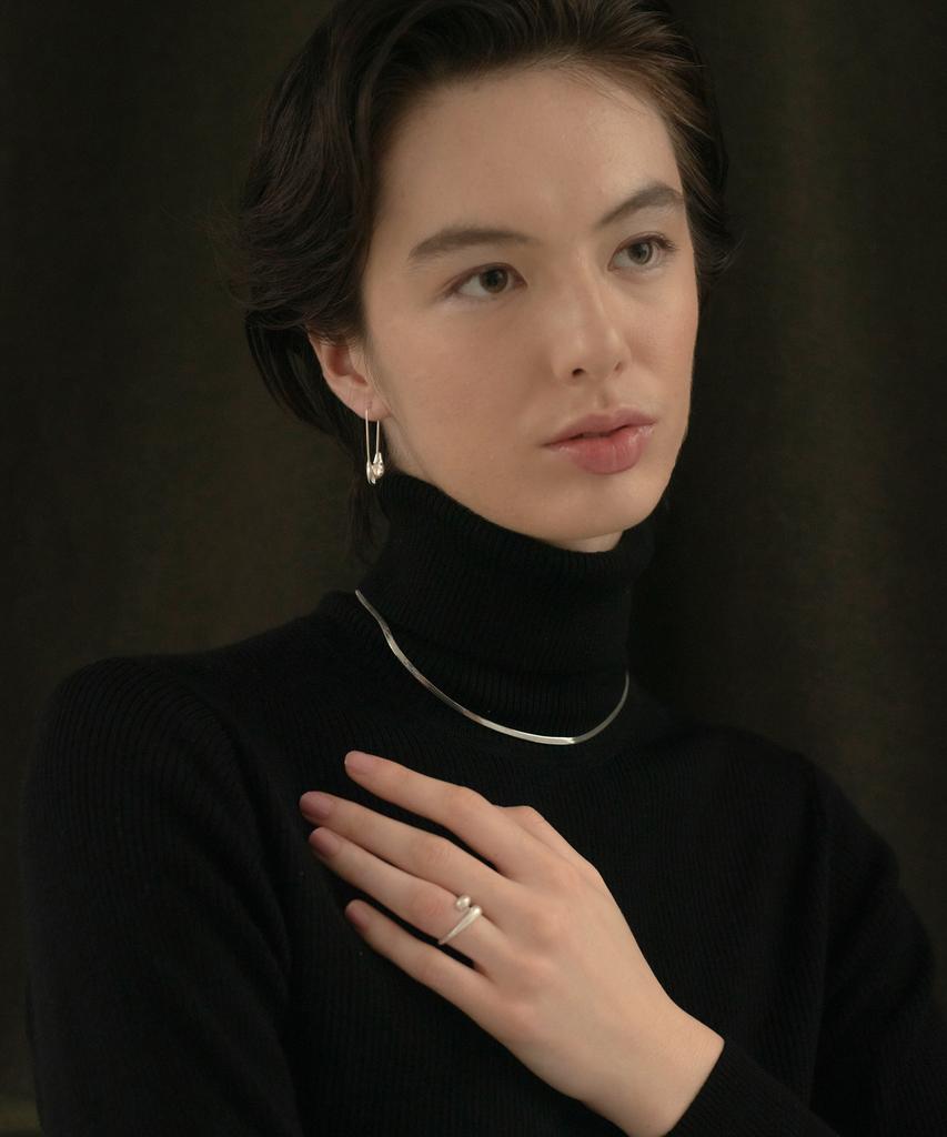 Novice Tokyo Snake Chain Necklace [Stainless] / Silver