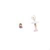 Resin Ballerina Figurine Sculpture Collectible Birthday Gift Ornament for Tabletop Fireplace Bedroom