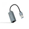 Nanocable USB 3-0 To RJ45 Nanocable Cable 0-15m - Male - Female - Gray
