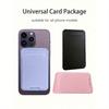 1pc Leather Card Clip Compatible With Wallet Bag Phone Case Accessories For Leather Card Clip Wallet Card For Iphone 14 Pro Max 13 12 Pro Holder Bag