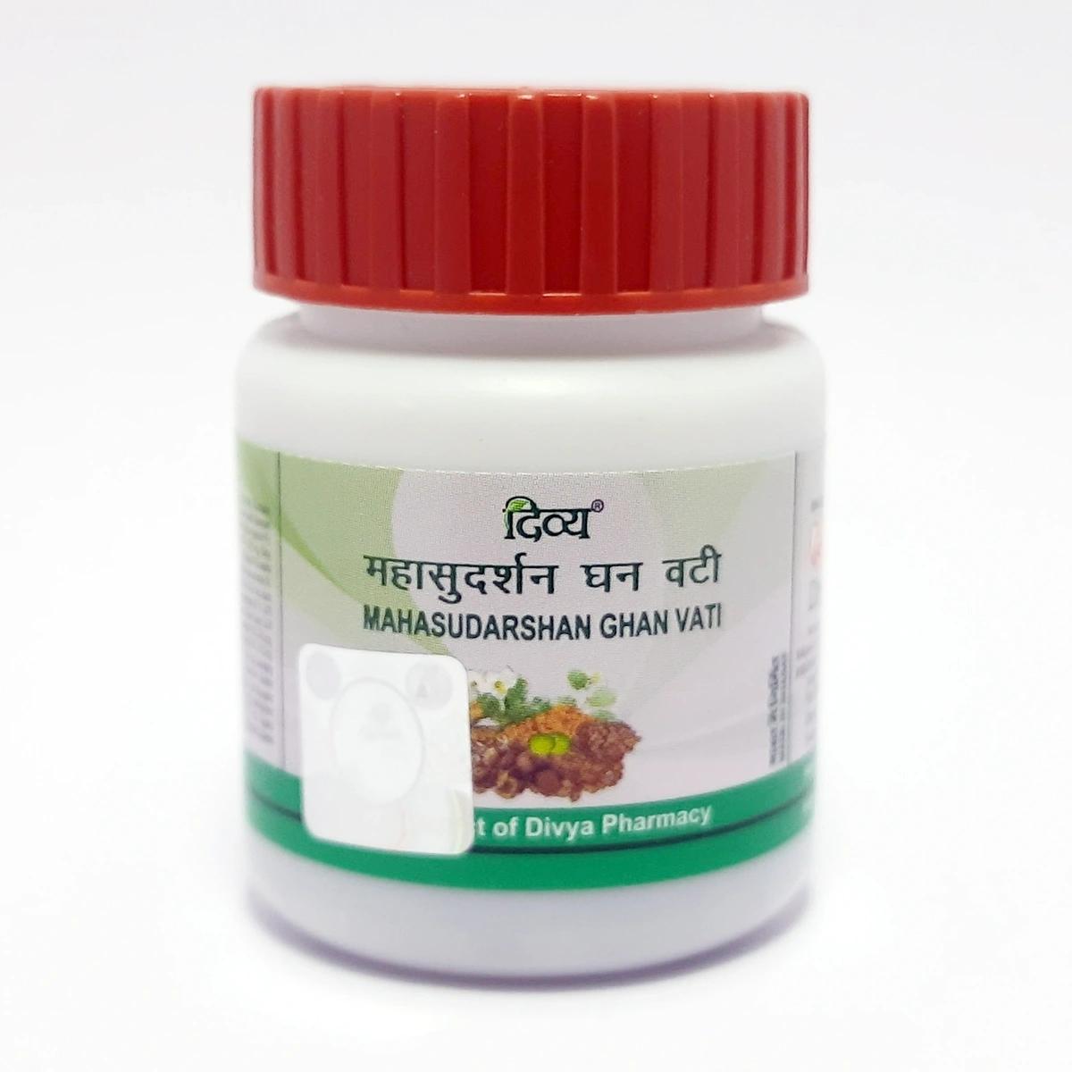 

Patanjali Divya Mahasudarshan Ghanvati 60 Tab 61gm, Pack Of 1