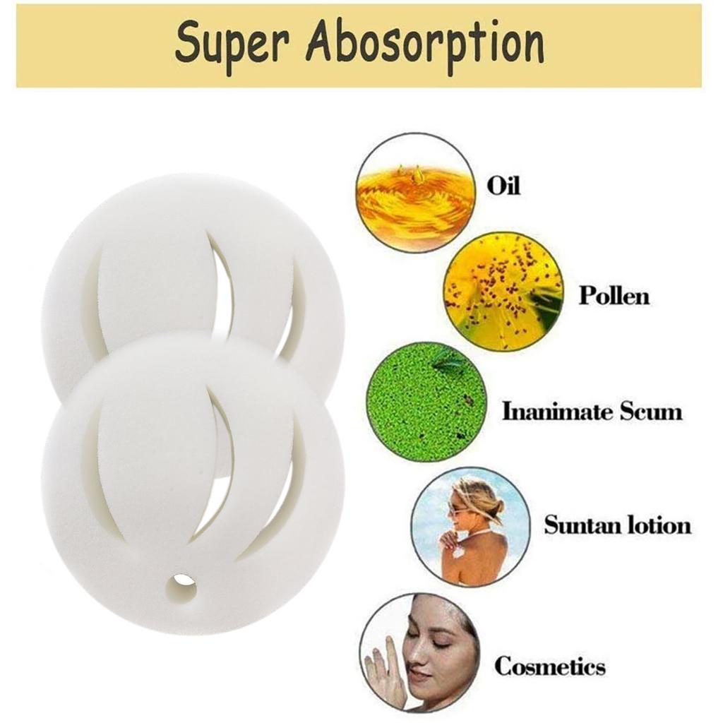 Högeffektiv oljeabsorberande svampfilter svamp för simbassäng