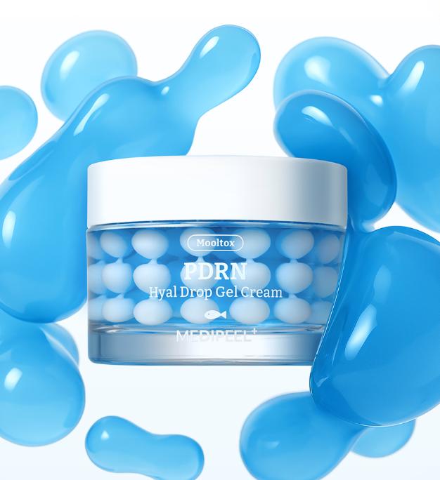 MEDI-PEEL Mooltox PDRN Hyal Drop Gel Cream 50g – Hydration & Elasticity Care
