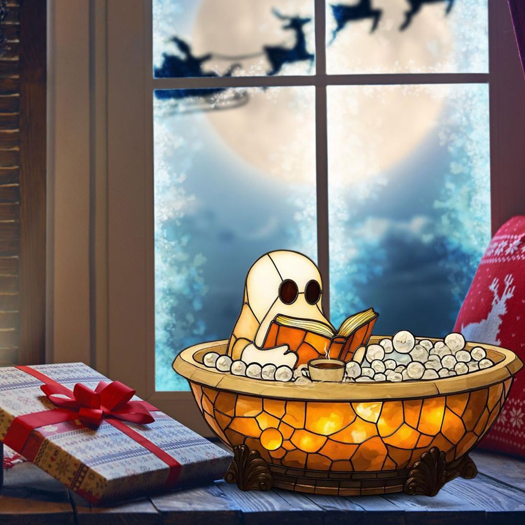 Bubble Bath Lamp Halloween Bubble Night Light Decoration Ornaments