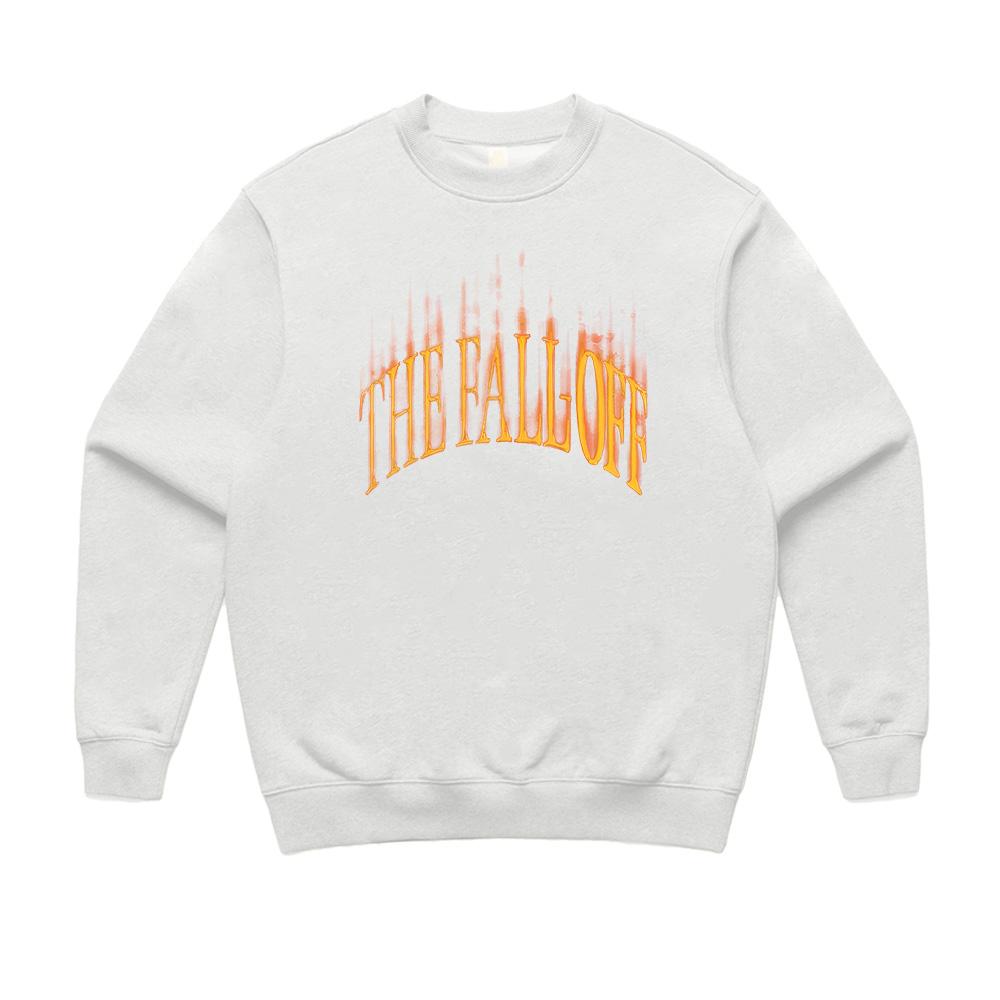 

Funny J. Cole THE FALL OFF Album Graphic Crewneck Shirts Hip Hop Harajuku Men Women Loose Hoody Sweatshirt Fashion Design Streetwear M білий