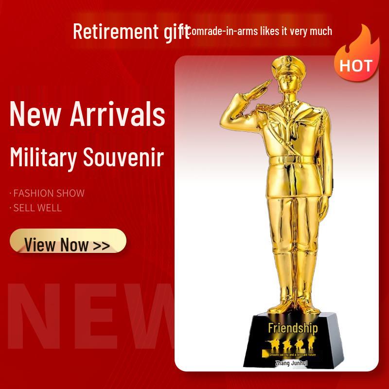 Retired Veteran Commemorative Trophy