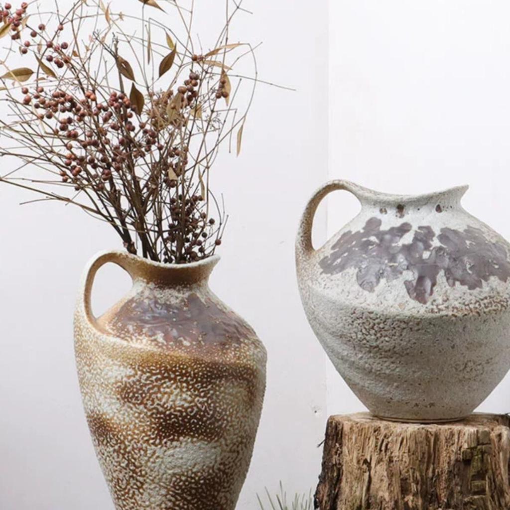 Creative Ceramic Lily Vase Kettle for Home Decor and Flower Arrangements