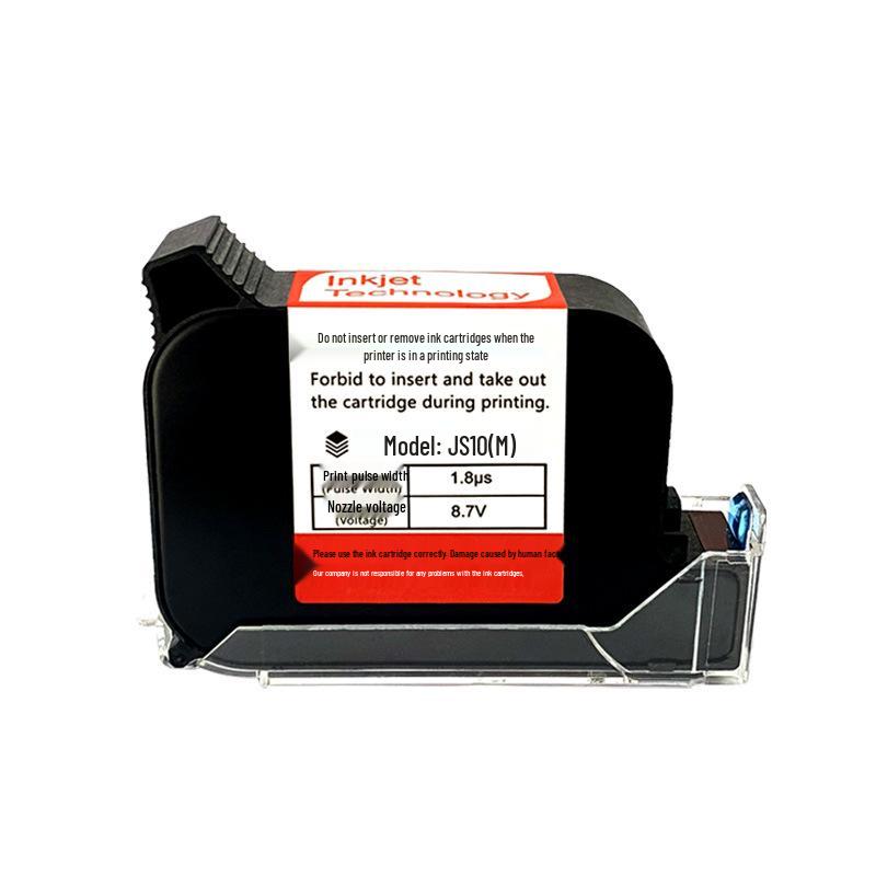 Quick-Dry Ink Cartridge for Multiple Inkjet Coder Models JS10, JS12, IQ800, 880, 797, 2590, 1704