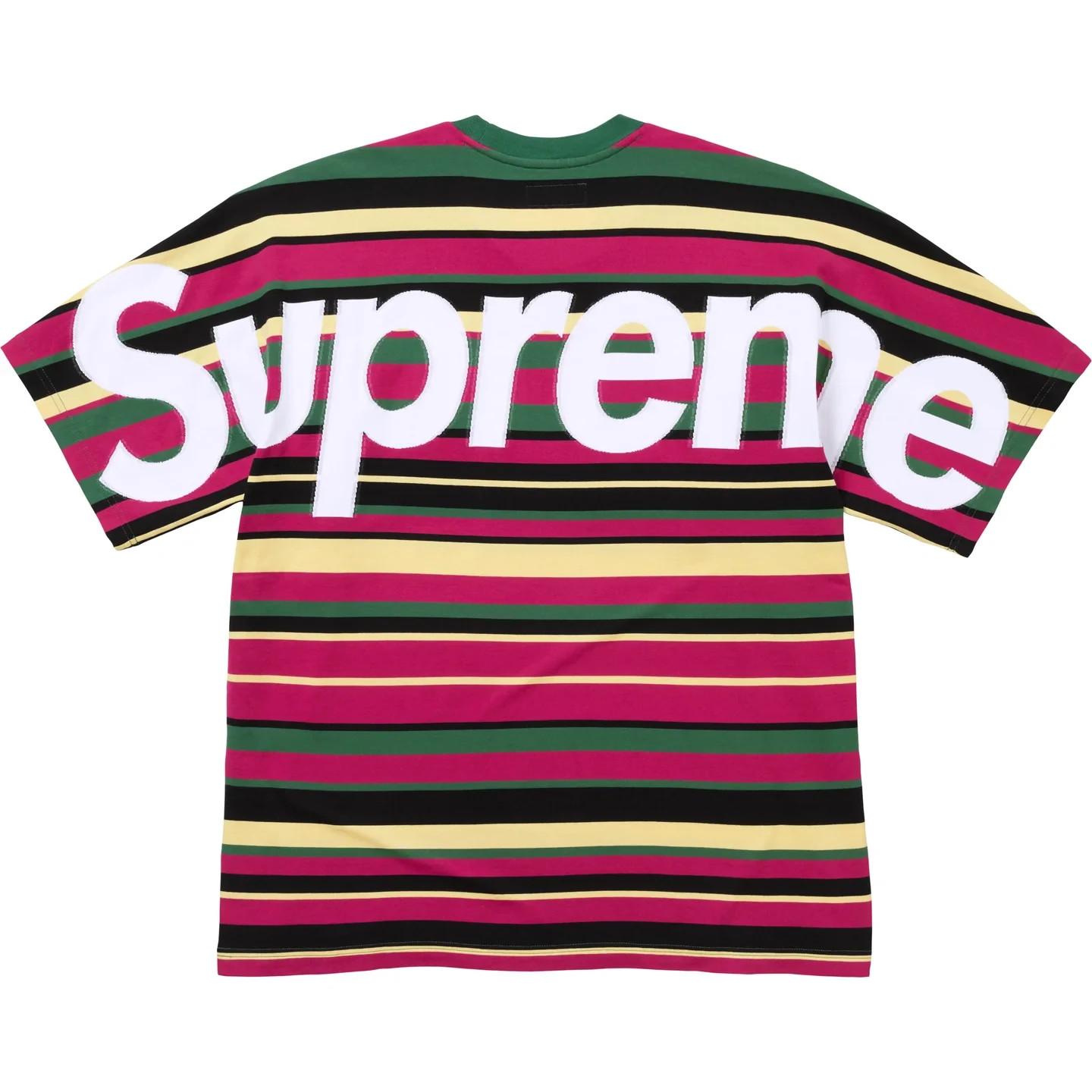 Supreme Intarsia S/S Top Stripe XL