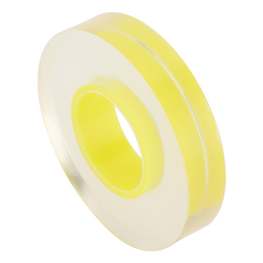 Watch Strap Protective Film 15mm Scratch Resistant Yellow Thin Stretchable PVC Protective Film for Jewelry