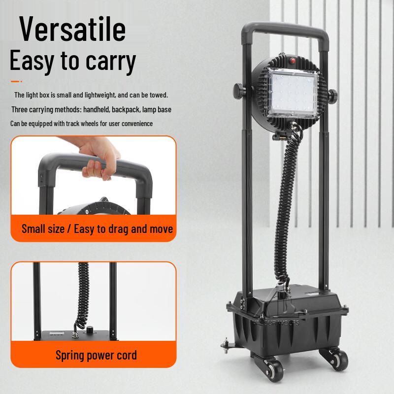 Xiaolang Portable Adjustable Height Explosion-Proof Work Light with Warning Lights