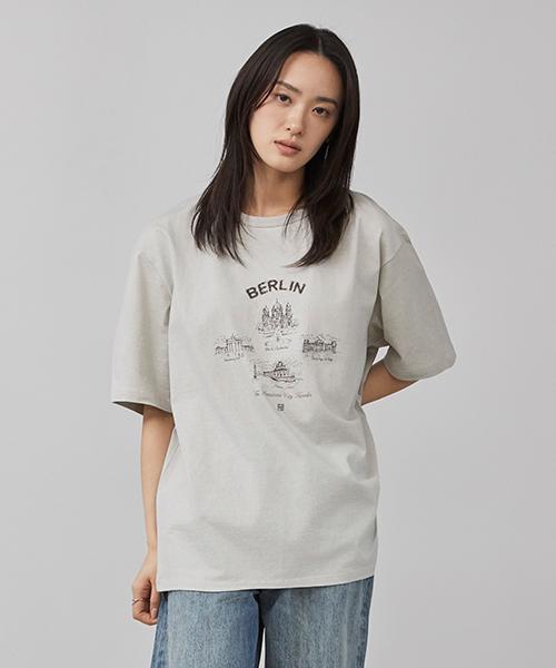 Mimdeowodeulobeu Berlin Pigment Washed T-Shirt_Beige