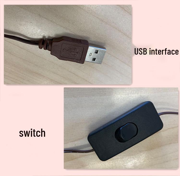 USB LED Twig Lights: 3 Branches, 60 Heads, Room & Holiday Decoration, Vase Tree Lights